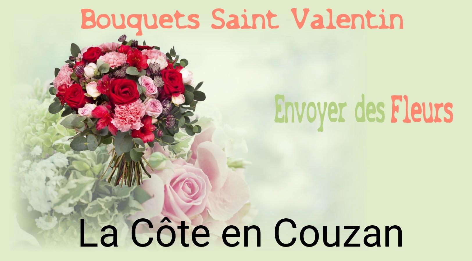 Roses de Saint-Valentin livrées à La Côte-en-Couzan